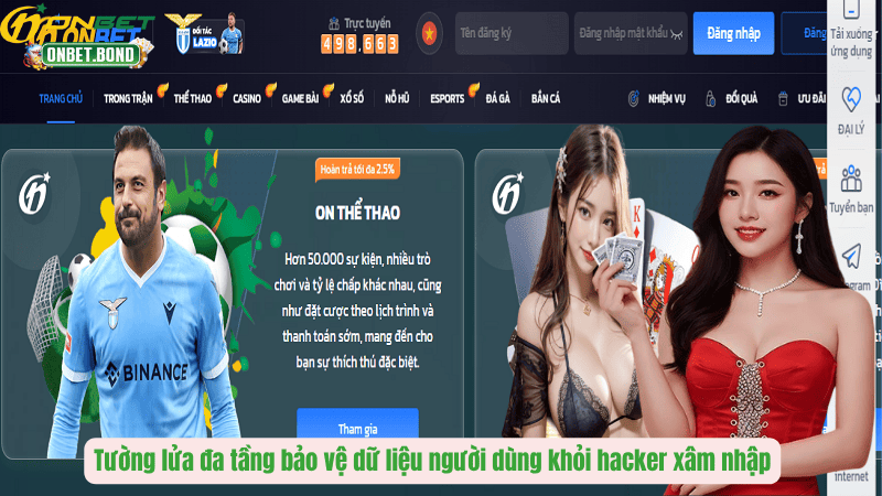 Tường lửa đa tầng bảo vệ dữ liệu người dùng khỏi hacker xâm nhập